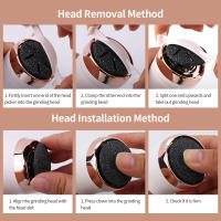 Eliminador eléctrico de callos para pies, limas electrónicas para pies, herramientas de pedicura para piel dura muerta, talones de piernas agrietados, recargable - details 9
