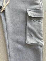 Pantalones de Sudadera para Hombres Ajuste Recto, Manga Larga, Multiple Bolsillos, Cordón, Ropa de Calle y Deportiva - details 3