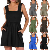Colección de Moda de Verano Versátil Mono de Pierna Ancha con Correas Estilo Casual para Mujeres - details 0
