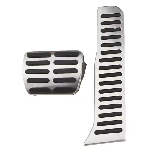Zeratul Pedales de Coche de Acero Inoxidable Adecuados para Volkswagen Vw Cc Passat B6 B7 R36 R-line, Skoda Superb Cubierta de Pedal Interior de Auto Lhd - 1