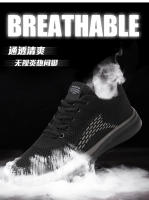 2023 nuevos hombres Casual Running primavera Flyknit superficie de malla, zapatos deportivos de moda ligeros de gran tamaño, saludables - details 6