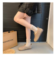 Zapatos de invierno para mujer con suela suave de piel de conejo, zapatos cálidos de algodón con tela de plumón - details 14