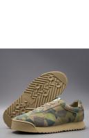 Zapatos hechos a mano de piel de vaca de primera capa con plataforma retro de camuflaje Forrest Gump - details 33