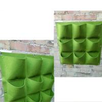 Bolsa de fieltro para plantas, contenedor de pared, cultivo de plantas de interior ETA, jardín vertical, 12 bolsillos, reutilizable, ecológico - details 2