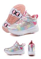 Nuevo modelo 2025 Patines deportivos en línea de 4 ruedas para niños, zapatillas deportivas de buena calidad para interiores, a la moda. - details 28