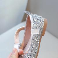 Zapatos de cuero con diamantes de imitación brillantes para niñas, zapatos de cristal para niñas, zapatos planos de vestir para niñas, fiesta de boda, perlas, abalorios ostentosos - details 18