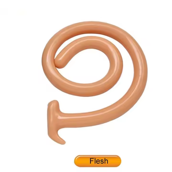 Empaque privado SEX 100Cm Super Largo Suave BDSM Juguetes Eróticos, Juego para Adultos, Dildo con Tapón Anal para Mujeres y Hombres, Sex Shop Buttplug - 1