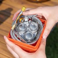 Estufa de Gas para Acampar Portátil A Prueba de Viento 5800W Ideal para Senderismo, Picnic, Barbacoa Utensilios y Cocina al Aire Libre - details 4