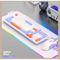 Conjunto de Teclado y Ratón para Juegos de Escritorio KM800 con 98 Teclas WiRED - details 11