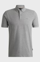 Polo BOSS pallas en algodón beige negro - details 5