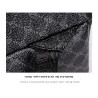 Mochila Simple con personalidad a la moda con boca de tiburón para hombre, mochila escolar a cuadros para estudiantes de secundaria, mochila para ordenador - details 18