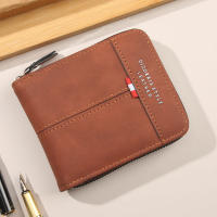 Tarjetero minimalista con bloqueo Rfid para hombre, carteras para hombre, 2025, nuevo estilo, tarjetero informal de moda de color liso, cartera de moda para viajes diarios, viajes al trabajo - details 1