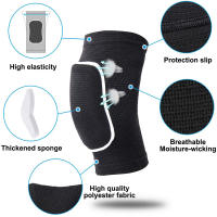 Protectores de Rodilla para Niños y Jóvenes Pares de Rodillas de Esponja Antideslizantes para Deportes, Patinaje, Ciclismo Hechos en China - details 4