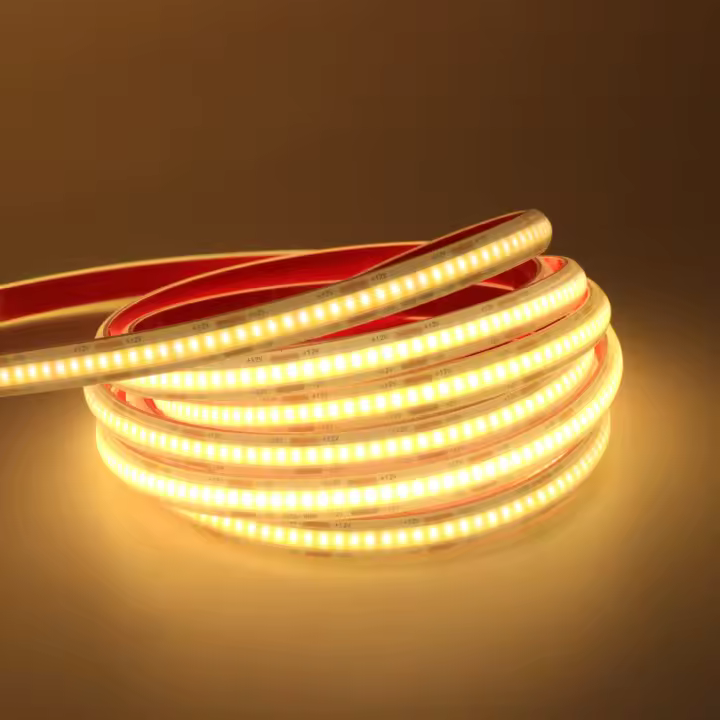 GAHADA Cinta LED COB Impermeable IP68 Alta Densidad 320LEDs/m Iluminación Flexible para Techo y Jardín al Aire Libre - 1