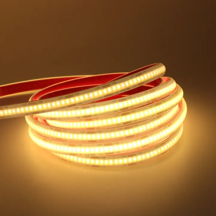 GAHADA Cinta LED COB Impermeable IP68 Alta Densidad 320LEDs/m Iluminación Flexible para Techo y Jardín al Aire Libre - 1