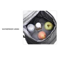 Bolsa de almuerzo térmica portátil de 18L, caja de comida duradera, refrigerador impermeable, funda con aislamiento de hielo, barbacoa, Camping, Oxford, mochilas para cena, Icebox - details 5