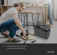 Caja de Almacenamiento de Herramientas JIMIHOME Caja de Herramientas Pesada y Impermeable de 17 Pulgadas con Protección Anticolisión para El Portaherramientas del Coche - details 5