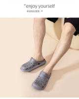 Zapatos de playa para hombre y mujer, calzado con agujeros, para jardín, novedad de verano, 2024 - details 15