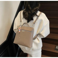 Mochila de viaje diario personalizada de PU de color sólido 2025, bolso cruzado simple de un solo hombro, bolso vertical para mujer - details 24