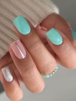 24Pcs Uñas Postizas Largas Cuadradas Estilo Francés Falsas Uñas Desmontables Toppers De Uñas Completos Para Manicura DIY Y Salon - details 3