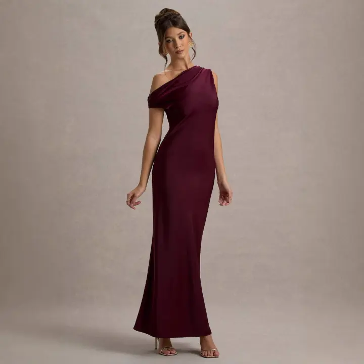 Vestido de fiesta de mujer, falda larga adelgazante de gama alta, sin mangas, elegante, francés, primavera - 1