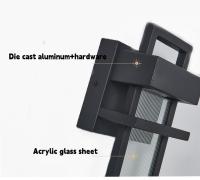 Lámpara LED de pared impermeable para exteriores, moderna y minimalista, para balcón, pasillo, patio, 110V, 220V - details 3
