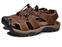 Sandalias De Verano Para Hombre, Zapatos Informales De Cuero Para Hombre, Sandalias Transpirables Para Exteriores Para Hombre, Zapatos De Playa, Zapatillas, Zapatos Romanos De Moda - details 35