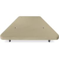 Base Tapizada 3D Reforzada, Gran Estabilidad con 5 Barras Transversales y 6 Patas metálicas roscadas de 25cm, 135x190, Beige - details 1