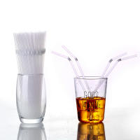 Pajitas de plástico flexibles para beber, accesorios desechables a rayas, multicolor, arcoíris, para Bar y fiesta, 100-1500 piezas - details 16