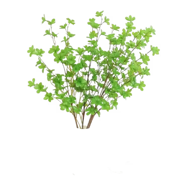 Reloj colgante Artificial grande, ramas de plástico hechas a mano, plantas artificiales de Pierisjaponica, plantas falsas realistas - 1