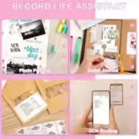 mini photo printer for iphone android portable thermal photo printer for gift study notes work photo picture memo details 2