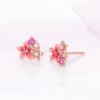 Pendientes de plata de ley 925 para mujer, aretes con forma de libélula y pájaro, joyería fina para boda, novedad - details 2