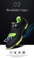 Zapatillas de ciclismo de alta calidad para hombre, zapatos de montaña con tacos para bicicleta de montaña, zapatillas planas de carreras para mujer, zapatos Spd para bicicleta de montaña - details 8