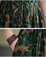 Anteef sin mangas de algodón vintage floral nuevo en vestidos para mujeres casual suelto vestido largo de verano ropa elegante 2025 - details 7