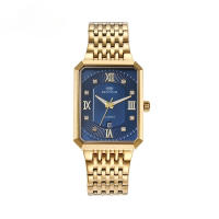 Reloj cuadrado minimalista reloj hombre calendario reloj de cuarzo - details 3