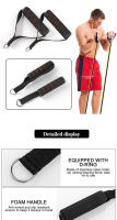 Manijas de gimnasio de Metal con anillo en D, mango de máquina de Cable resistente para entrenamiento con gancho para bandas de resistencia para el hogar, accesorios para Fitness - details 0