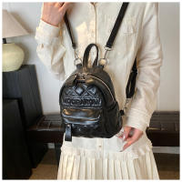Bolso pequeño bordado acolchado, nuevo estilo, mochila de verano para mujer, Mini bolso escolar, mochila de viaje informal - details 9
