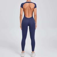 Monos Deportivos Fiess Conjunto de Gimnasio para Mujeres Ropa de Yoga de Manga Corta - details 11