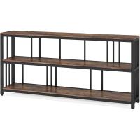 Mesa de Consola de 3 Niveles Entrada Extra Larga de 180 cm Estilo Industrial Fácil Montaje - details 8
