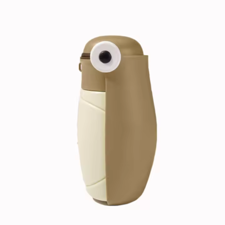 Botella portátil a prueba de fugas para mascotas, fregadero ancho, dispensador de agua creativo para mascotas, botella plegable colorida para beber para perros al aire libre - 1