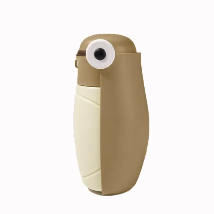 Botella portátil a prueba de fugas para mascotas, fregadero ancho, dispensador de agua creativo para mascotas, botella plegable colorida para beber para perros al aire libre - 1