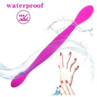 Embalaje privado Sexy de doble cabeza para saltar huevo recargable masturbación femenina clítoris estimulador del punto G masajeador vaginal juguetes sexuales S0057 - details 4