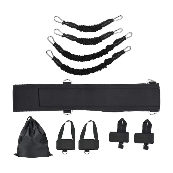 Juego de bandas de resistencia para boxeo, entrenamiento de fuerza en las piernas, entrenador de salto para agilidad - 1