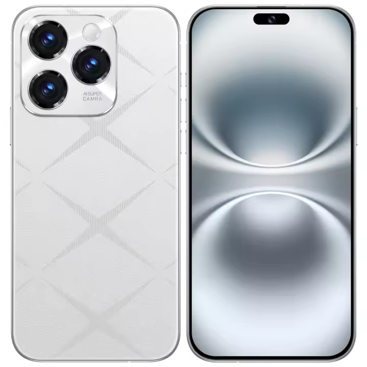 2025 nueva versión Global A16 Pro Max Smartphone 7,3 pulgadas pantalla HD 72MP + 108MP cámara Snapdragon8 Gen3 8000mAh Dual SIM 5G teléfono - 1