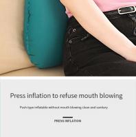 Travel Press Inflatable Cushion Lumbar Cushion Square Inflatable Pillow Cushion Portable Foldable Outdoor Inflatable Pillow - details 4