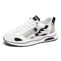 Y Zapatillas de deporte informales para hombre con cordones y plataforma baja, versátiles y de fondo grueso - details 0