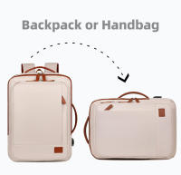 Mochila de negocios para mujer, mochila impermeable para ordenador portátil, bolsa de viaje para fin de semana con puerto USB, bolsas para estudiantes universitarios, mochila de viaje - details 5