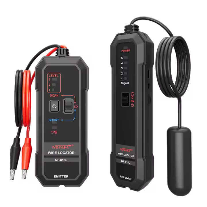 NOYAFA Localizador de Cables Enterrados NF-818L Detector de Cable con Auriculares - 1