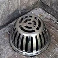 Piezas de drenaje Cubierta de drenaje de piso de cúpula Colador Drenaje de piso de techo de acero inoxidable Antibloqueo Cubierta de drenaje de cúpula de techo sin bloqueo - details 8