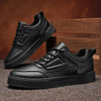 Zapatos Blancos Planos Para Hombre, Zapatos Deportivos Casuales - details 14
